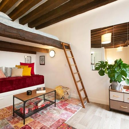 Authentic Apartment In Center Of Parisian Marais 外观 照片